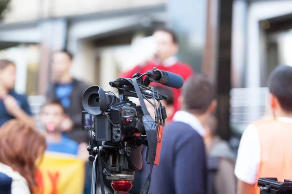 Protest. Offentliga demonstration. — Stockfoto