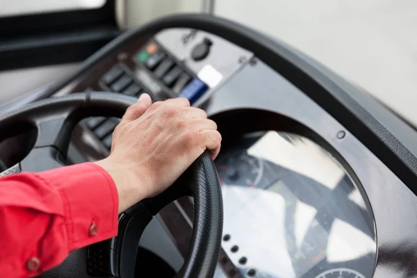 Chauffeur d'autobus ou d'autocar — Photo