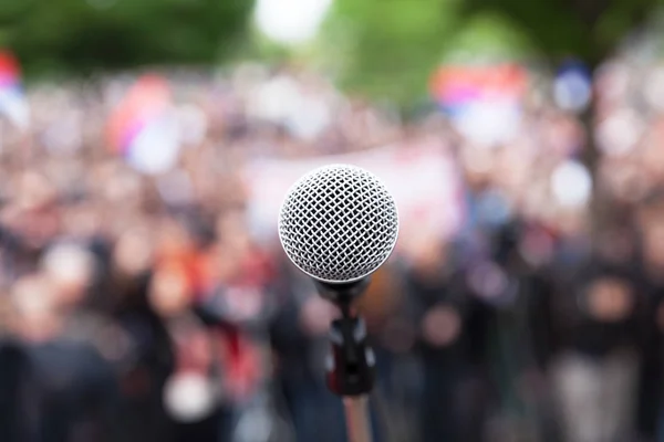 Protesta. Manifestazione pubblica . — Foto Stock