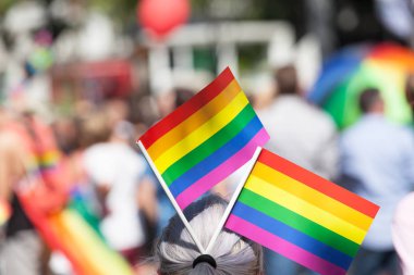 LGBT gurur. LGBT geçit töreni