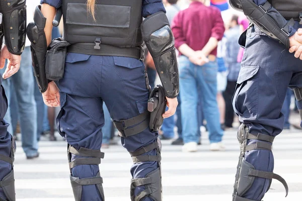 Polícia. Aplicação da lei . — Fotografia de Stock