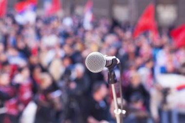 Protesto. Kamu gösteri.