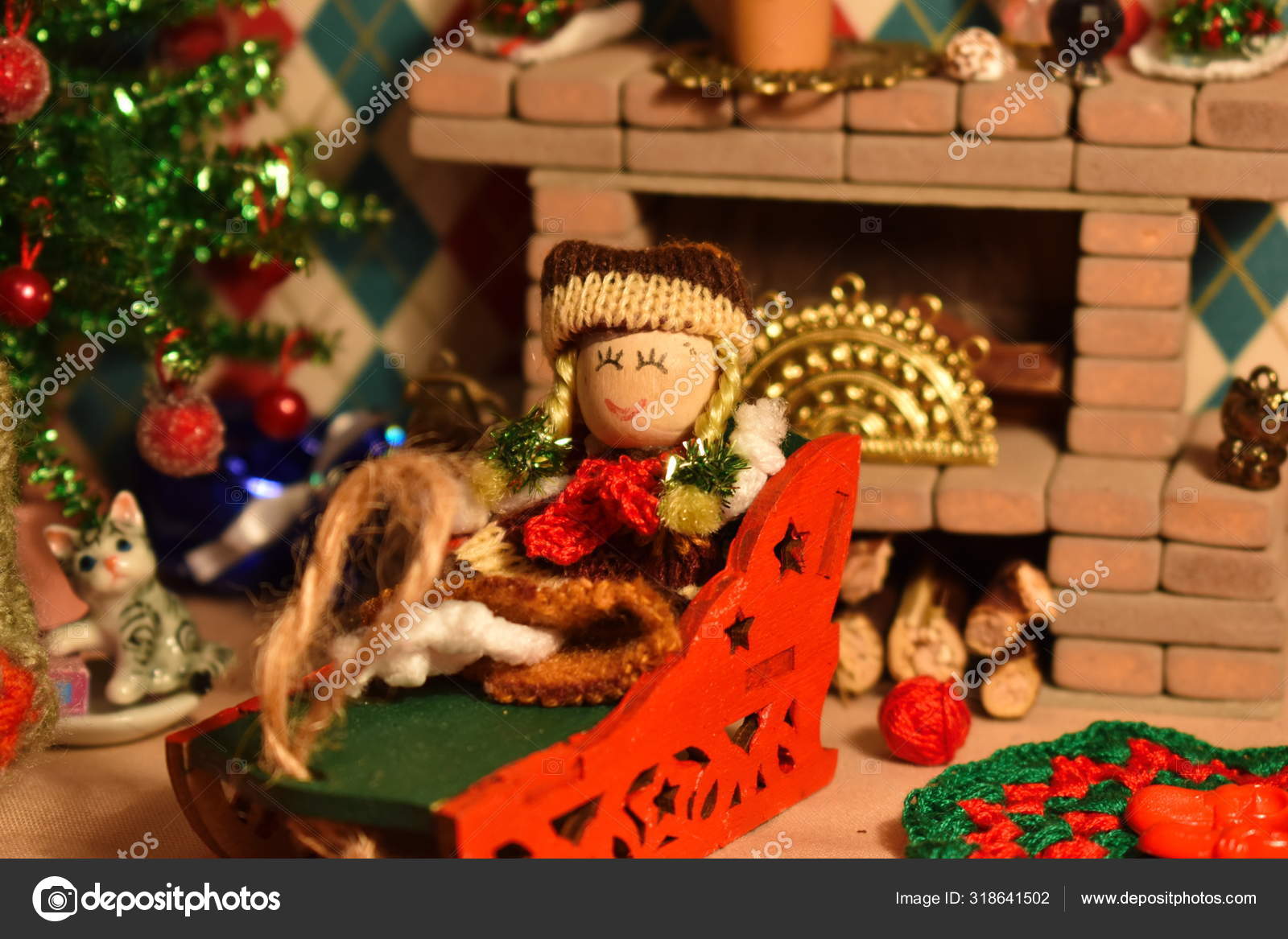 dollhouse christmas accessories