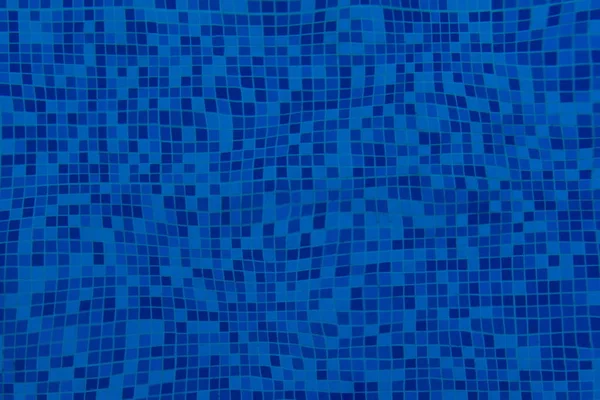 Clear blue pool. plain plaid blue background. — Stock Photo, Image