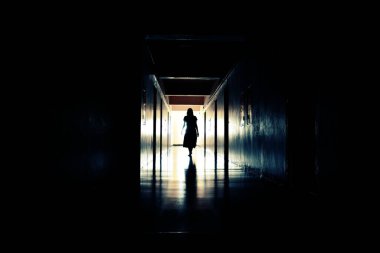 Walking Ghost. The spirit of man in the tunnel. The light at the end of the corridor.