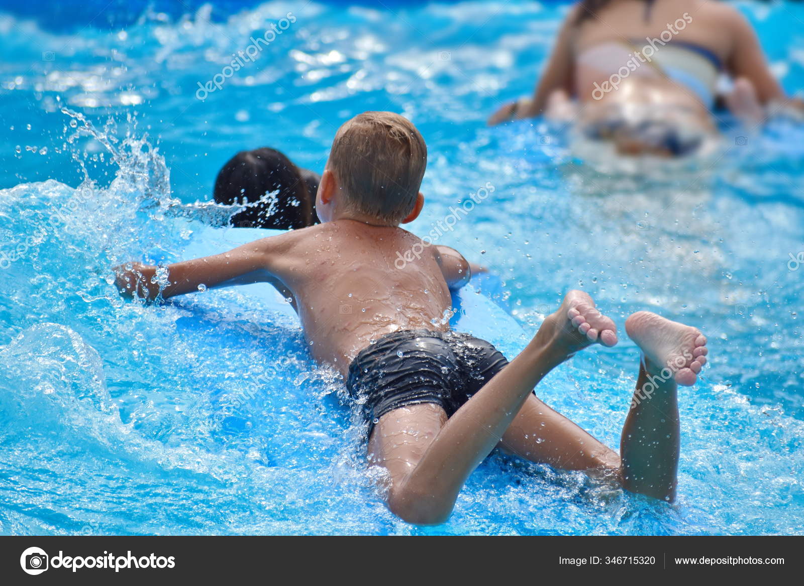 Baby boy swimming deals