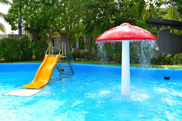 Children's Playground in the tropics. Modern sportground