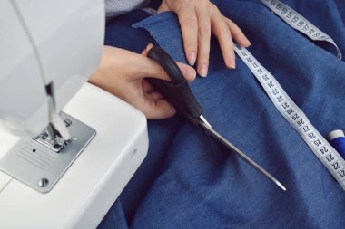 Fashion design. Sewing accessories. The cut of clothing.