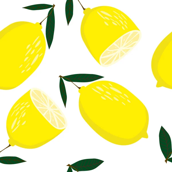 Свежие желтые фрукты. Лимоны свежий фон — стоковое фото