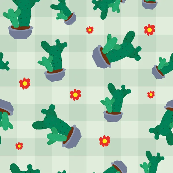 Cactus background. Houseplant with thorns. Natural green figure
