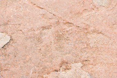 Doğal taş duvar. Dağ desenli yüzey. Katı granit