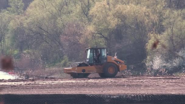 Kryvyi Rih Ukraine April 2020 Two Soil Skating Rinks Working — Stock Video