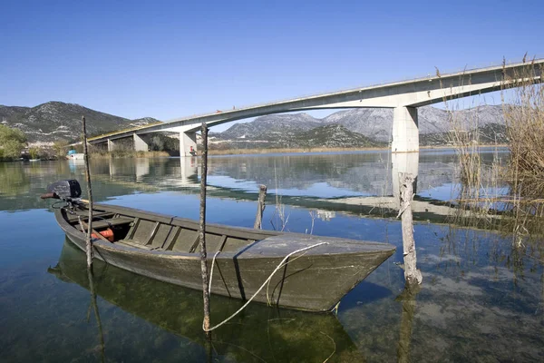 Мост через Неретву — стоковое фото