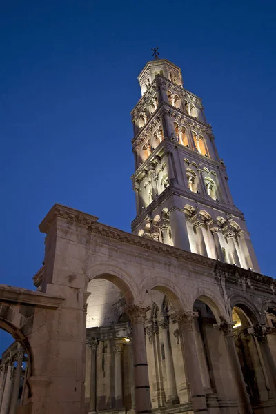 Katedral peristil Meydanı Split, Hırvatistan — Stok fotoğraf