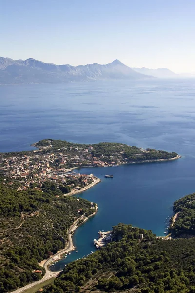 Sumartin Köyü Brac Adası Hırvatistan ' — Stok fotoğraf