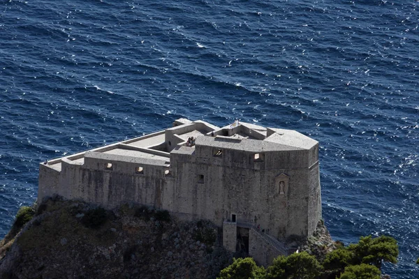 Fort Lovrijenac a Dubrovnik, Croazia Foto Stock Royalty Free