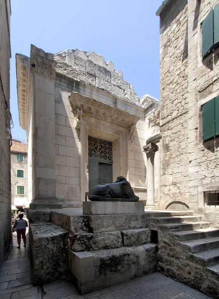 Tempio di Giove a Spalato Foto Stock