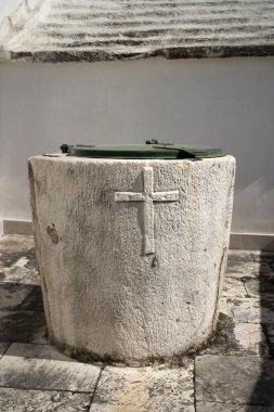 Beraberlik-şey duvara çapraz