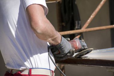 Açı öğütücüyle çalışmak