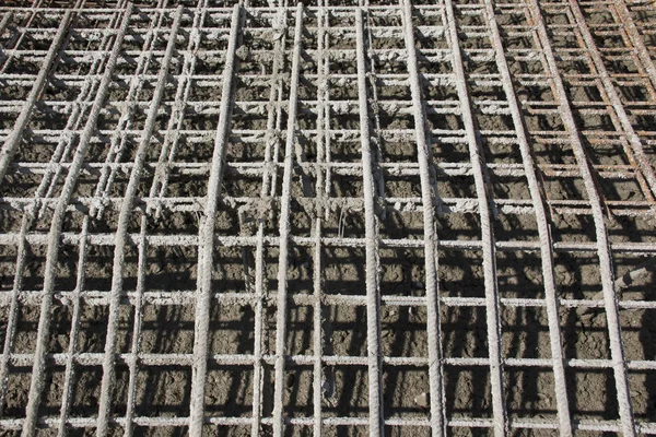 Reinforced concrete background — Stock Photo, Image