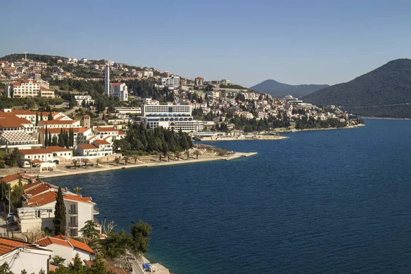 Ciudad Neum Bosnia Herzegovina Bahía Malostonski Mar Adriático — Foto de Stock