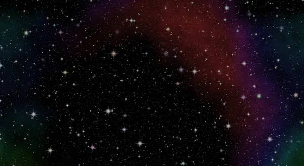 太空深处隐藏的奥秘。在一个遥远的星系中的星云。银河背景. — 图库照片