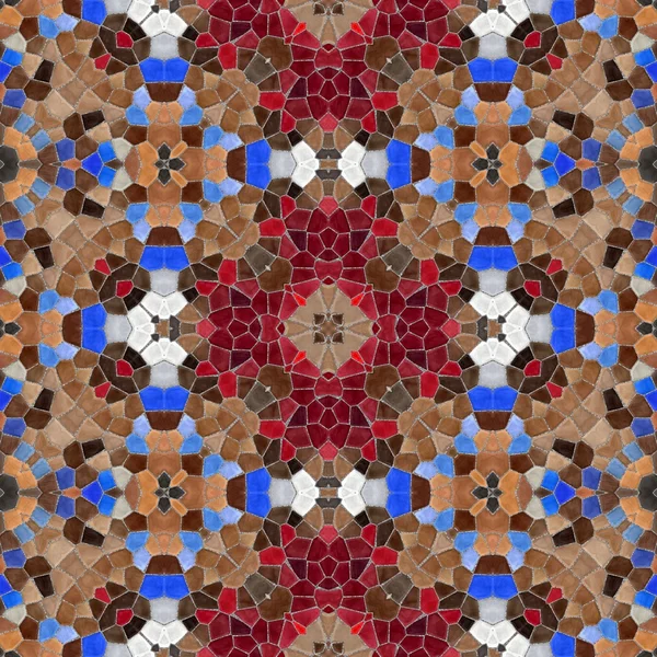 Texture oriental carpets. Mosaic from glass shards. New seamless texture of abstract fabric. Kaleidoscopic wallpaper tiles. Oriental pattern