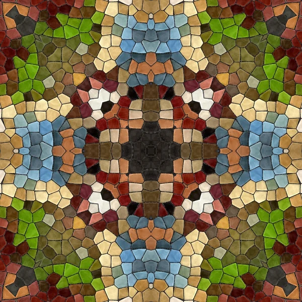 Texture oriental carpets. Mosaic from glass shards. New seamless texture of abstract fabric. Kaleidoscopic wallpaper tiles. Oriental pattern — Φωτογραφία Αρχείου