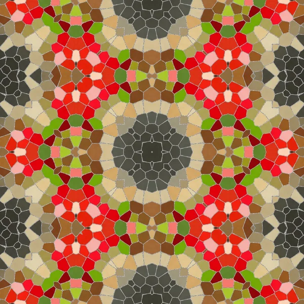 Ny smidig konsistens av abstrakt tyg. Arabiska kakel konsistens med geometrisk ornament. Textur orientaliska mattor. Mosaik från glas skärvor. — Stockfoto