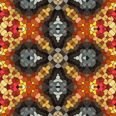 Yeni sorunsuz doku soyut kumaş. Arapça çini doku geometrik süslemeli. Doku Doğu Halı.