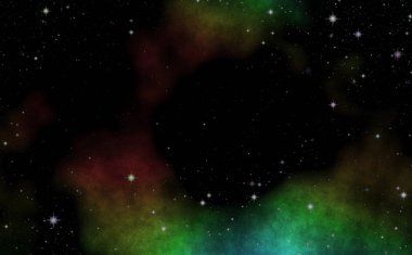 Derin uzay. Evrenin gizemli parçalar keşfetmek.