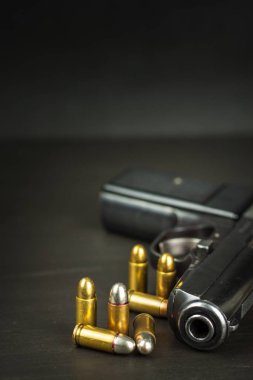 Silah taşıma hakkı. Silahların kontrolü. Silah üzerinde ayrıntı. Metin için yer. Ateşli silah satışı.