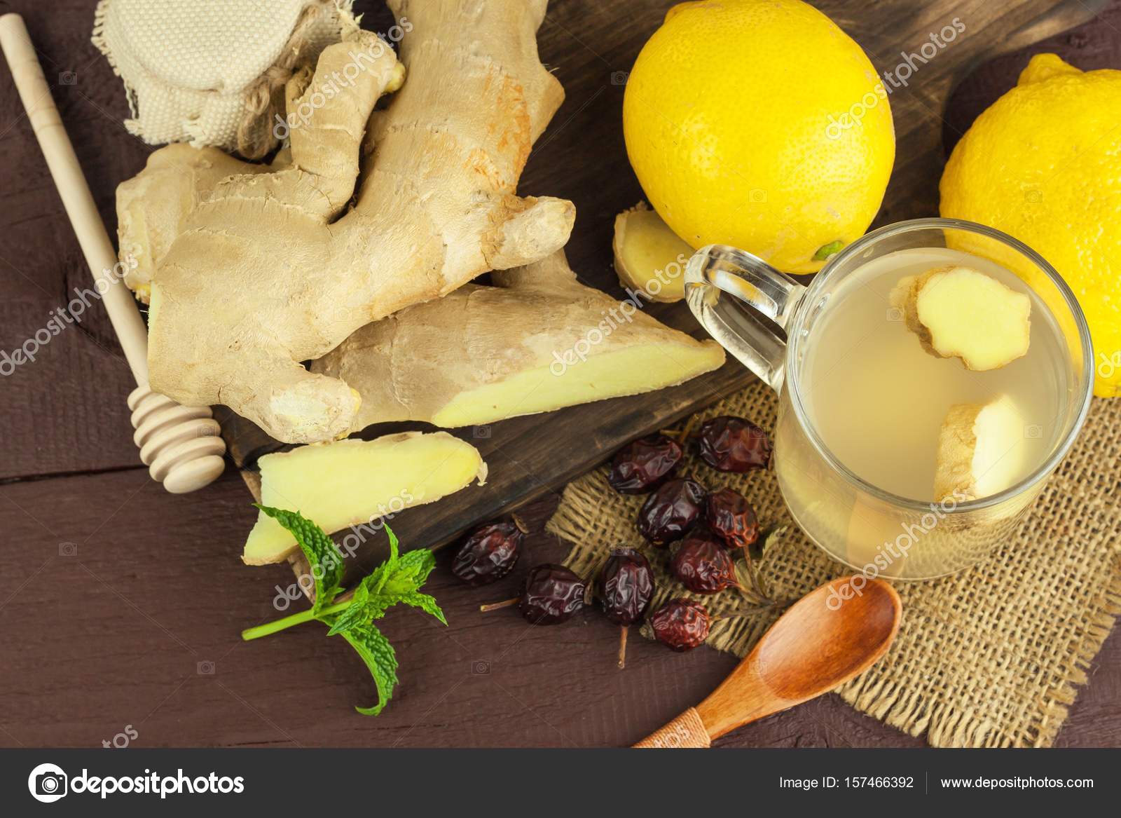 förkylning ingefära citron honung