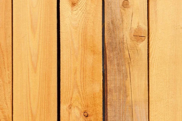 Larch boards, wall panels of the ecological house. Structure of larch wood. Place for text. — Stock Photo, Image