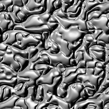 Sıvı metal sorunsuz dokusuna. Eğri şekiller birbirinin içine girme renkli psychedelic arka plan yaptı. İllüstrasyon.