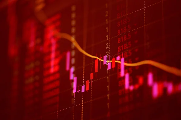 Borsa kayıpları borsa ticaret grafiği analizi yatırım göstergesi finans kurulu grafikleri şamdan krizi borsa düşüşü kırmızı fiyat grafiği para 