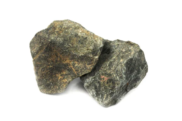Basalt Rock Industrial Plants Isolate White Background — Stock Photo, Image