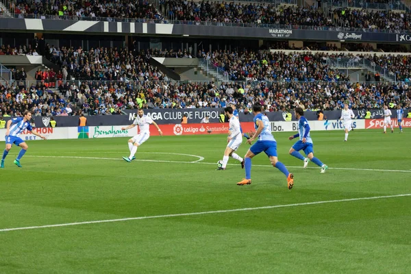 Mlaga, İspanya. 15 Nisan 2018. La Liga Maçı Mlaga C.F. - Real Madrid C.F..