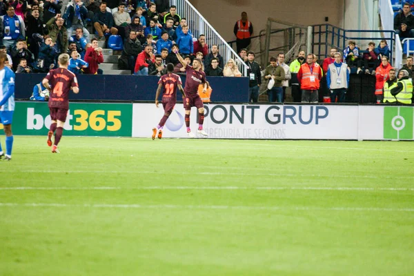 Malaga, İspanya. 18 Mart 2018. La Liga Maçı Malaga C.F. - FC Barcelona