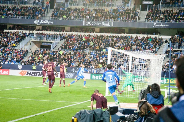 Malaga, İspanya. 18 Mart 2018. La Liga Maçı Malaga C.F. - FC Barcelona