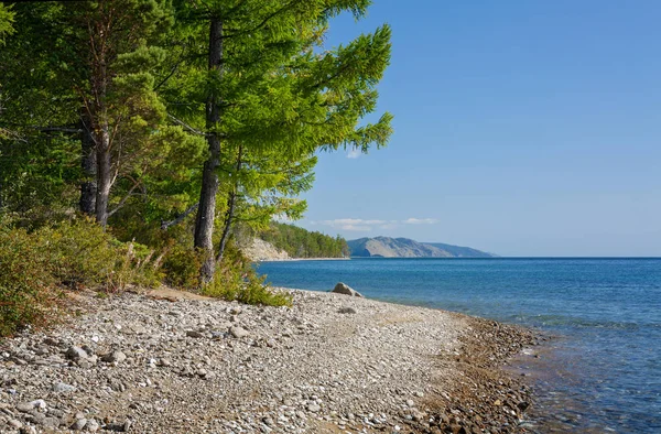 Pantai Danau Baikal — Stok Foto