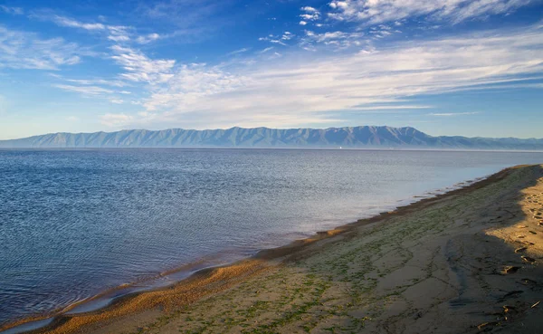 Pemandangan Semenanjung Svyatoy Nos Teluk Barguzin — Stok Foto