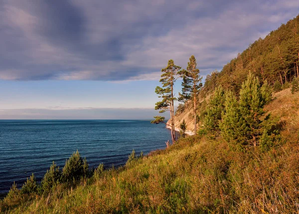 Costa Sur Del Lago Baikal Región Irkutsk —  Fotos de Stock