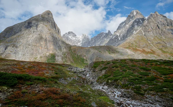 Cordillera Royal Throne Kodar Ridge Siberia Oriental Región Irkutsk — Foto de Stock