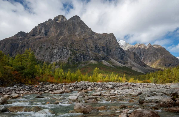 Fluss Mittlerer Sakukan Ostsibirien Transbaikalien — Stockfoto