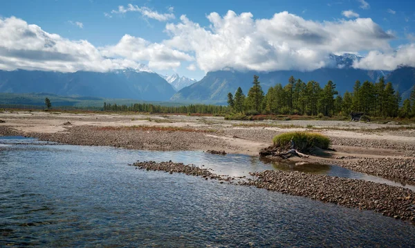 Morning at Kodar ridge in Eastern Siberia — Stock Image Morning Kodar Ridge Eastern Siberia Royalty Free Stock Photos