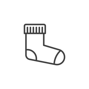 Noel çorap satırı simgesi