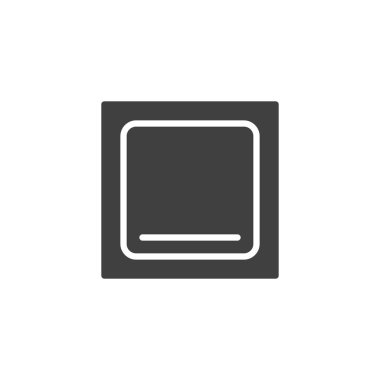 Lamba anahtarı vektör simgesi