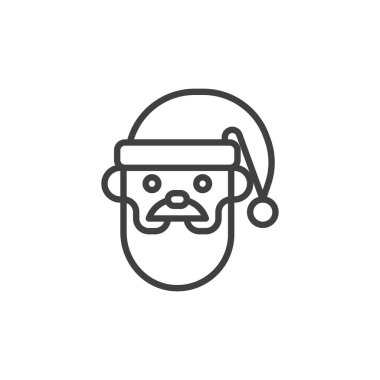 Noel Baba zeka çizgisi simgesi