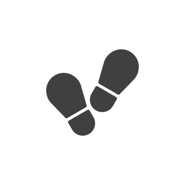 Ayakkabı yazdırma vektör simgesi